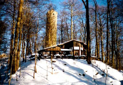 Wallenburger Turm im Winter